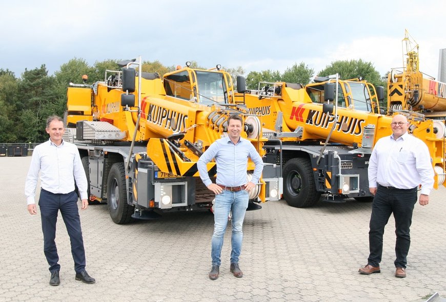 Kuiphuis Kraanverhuur übernimmt zwei neuen Demag AC 45 City Krane